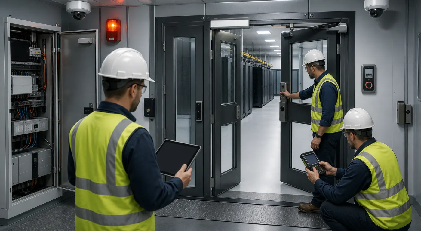 Commissioning Data Center Physical Security Systems: Access Control, CCTV and Failure Testing