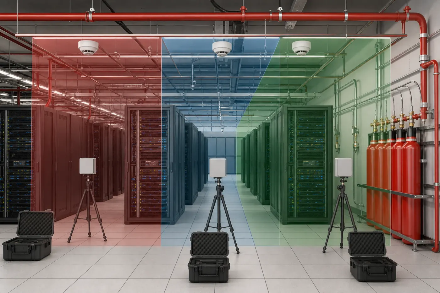 Commissioning Fire Detection and Suppression Systems in Data Centers