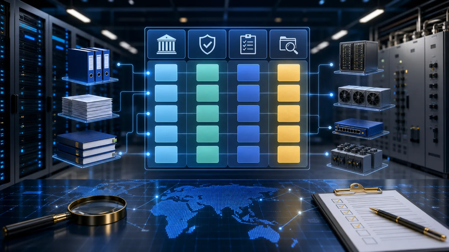 Data center compliance audits mapping standards and technical requirements