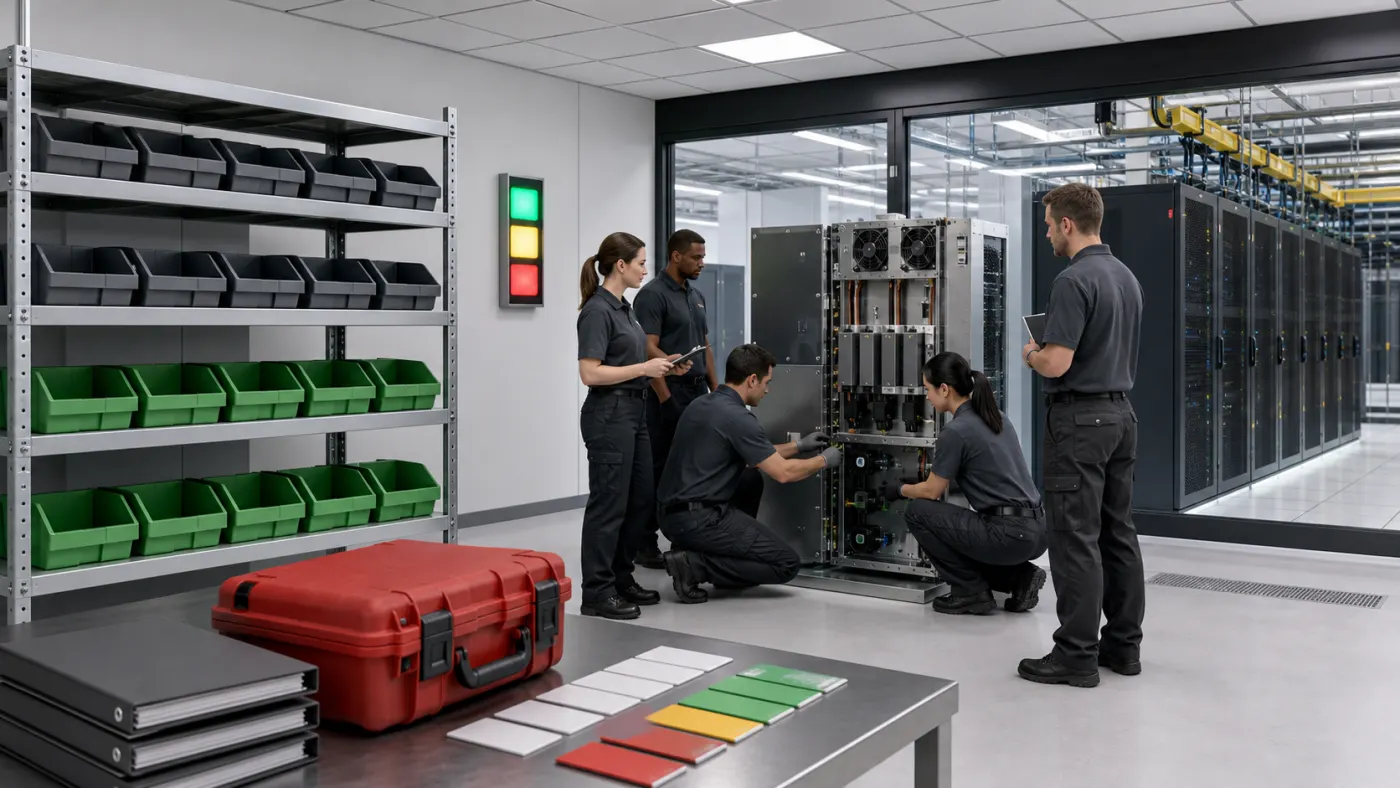 Data Center Operational Readiness: Procedures, Spares, Staffing, Training and Emergency Preparedness