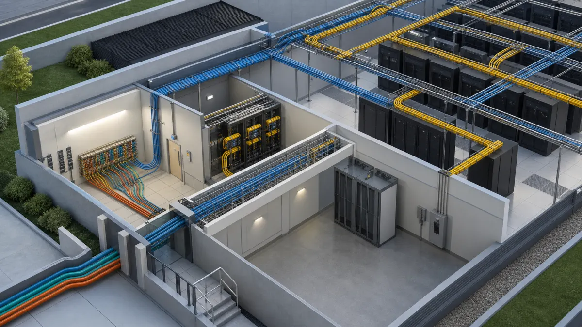 Data Center Structured Cabling Architecture: From Meet-Me Room to Rack
