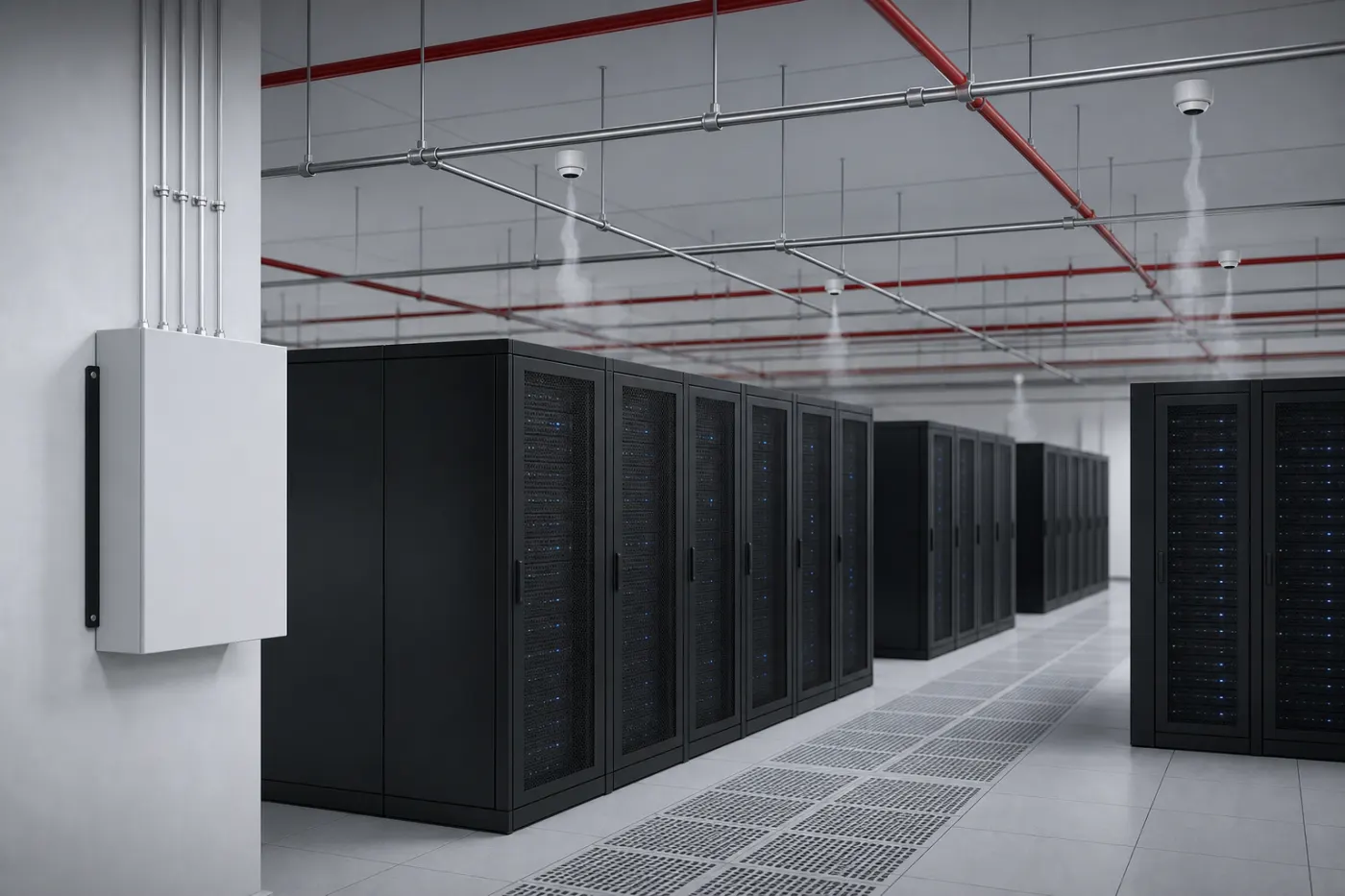 Early Fire Detection in Data Centers: VESDA, Spot Detection, Alarm Logic and Response