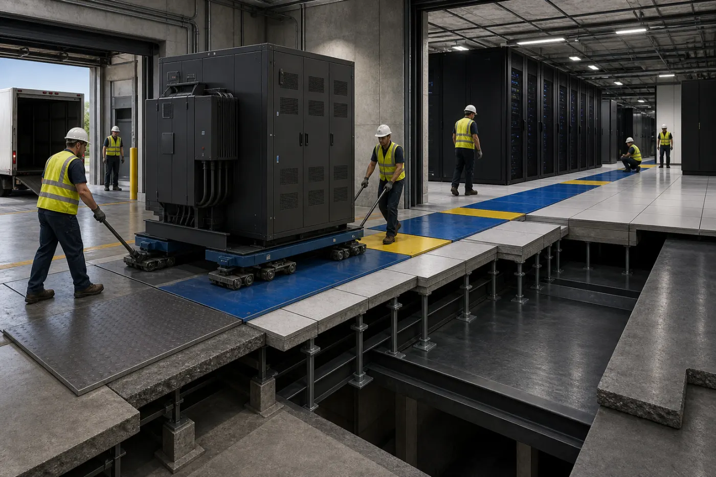 Floor Loading and Heavy Equipment Movement: A Data Center Engineering Guide