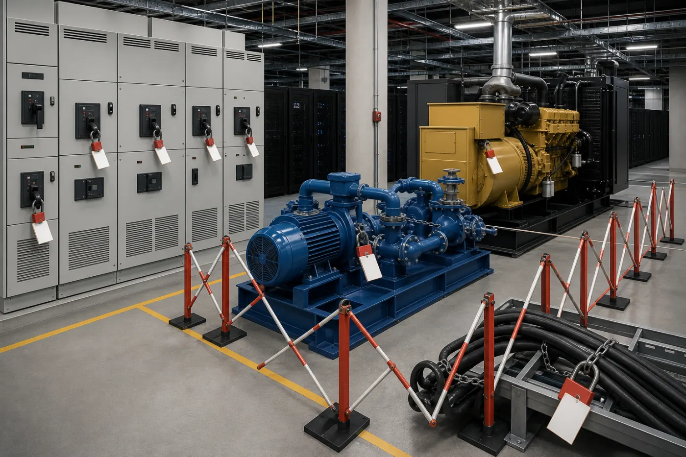 Permit to Work and LOTO in Data Centers: Controlling High-Risk Maintenance Safely