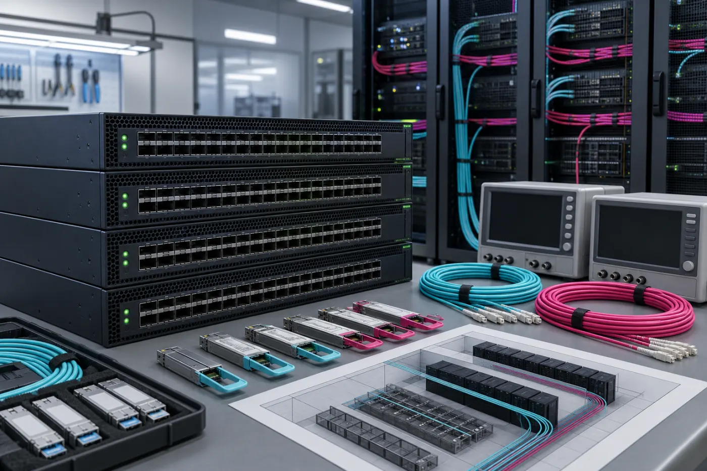 Planning High-Speed Ethernet Migration in Data Centers: 100G, 400G and 800G