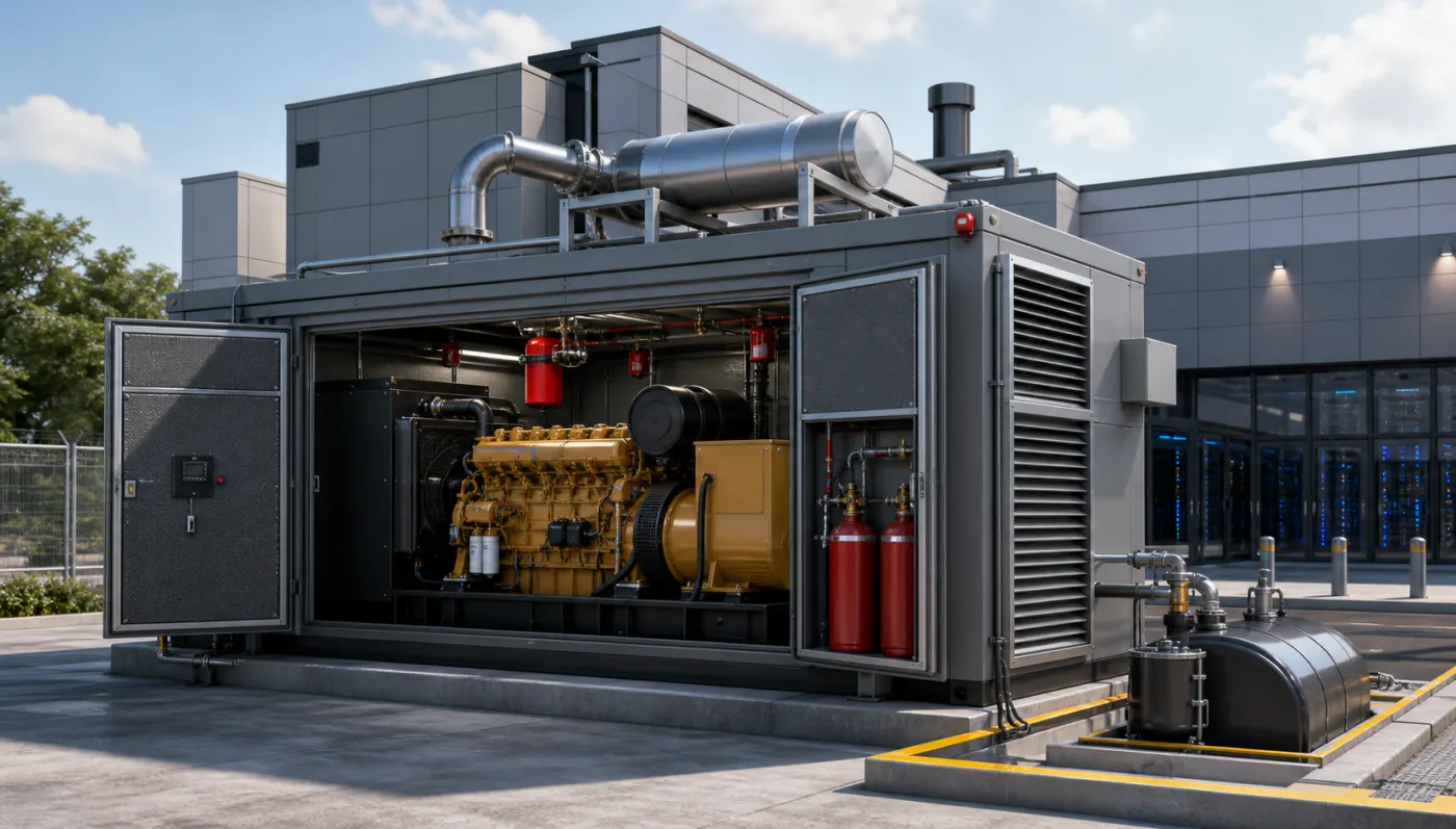 The Hidden Fire Risk in Data Centers: Generator Enclosures