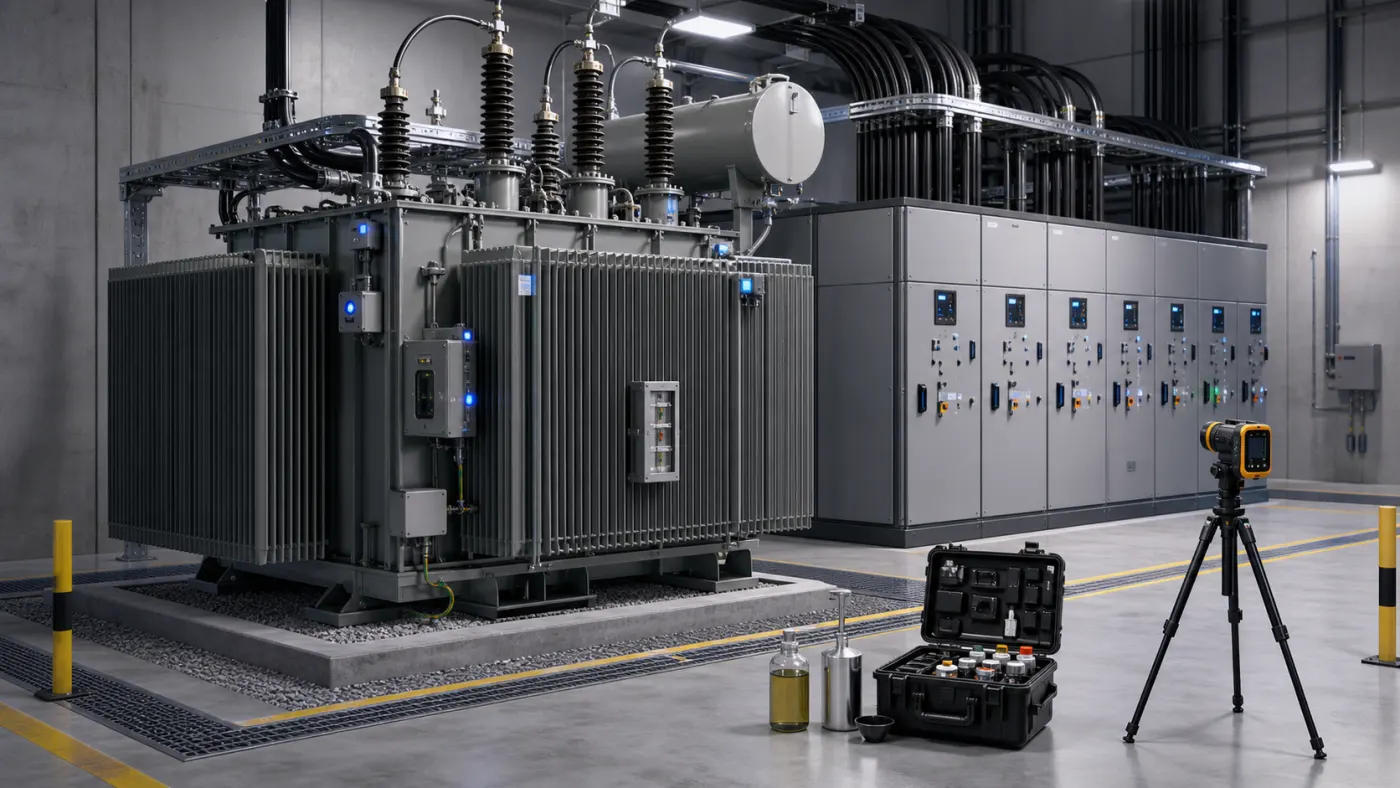 Transformer and Medium-Voltage Operations and Maintenance: Condition Monitoring, Switching and Failure Response