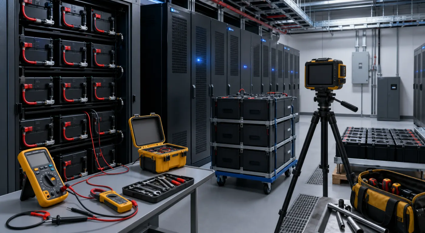 UPS Battery Lifecycle Management: Commissioning, Maintenance, Replacement and End-of-Life Risk